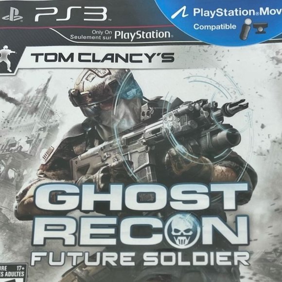 🎈HOST PICK 🎈🆕Tom Clancy's Ghost Recon Game Future Soldier (PS3) 3D Compatible - Picture 2 of 7